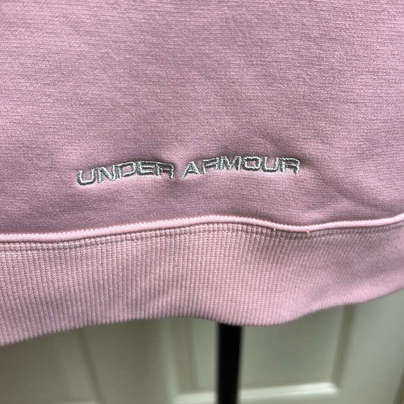 Under Armour Women's Pink Hoodie with pockets, Size XL - Picture 8 of 9